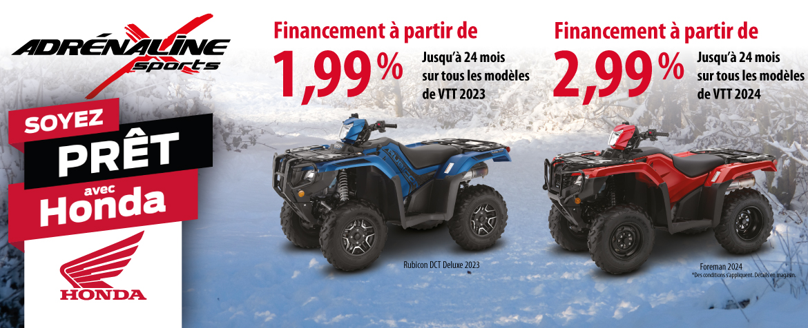 Adrénaline Sports Québec - Concessionnaire de véhicules de sports