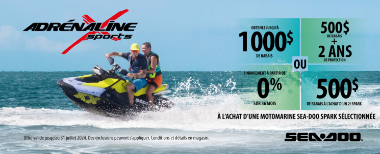 Promo Sea-Doo Spark