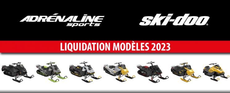 Liquidation Ski-Doo 2023