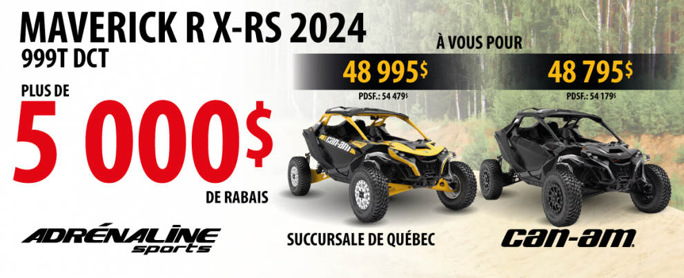 Promo Can-Am Maverick 2024